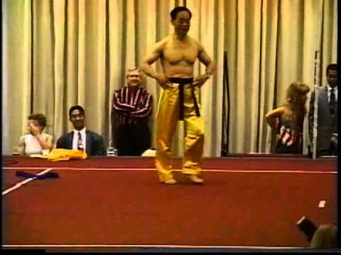 Special Demo by Grandmaster Jhoon Rhee at 1996 Jhoon Rhee Internationals