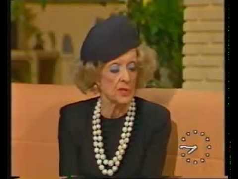 Interview;  Bette Davis on TV am, 1987