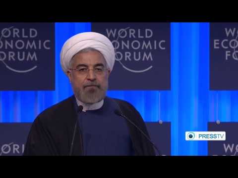 Iran President Hassan Rouhani's speech at World Economic Forum (P. 1)