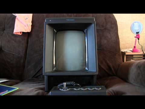 A look at a Vectrex (1982 video game console)