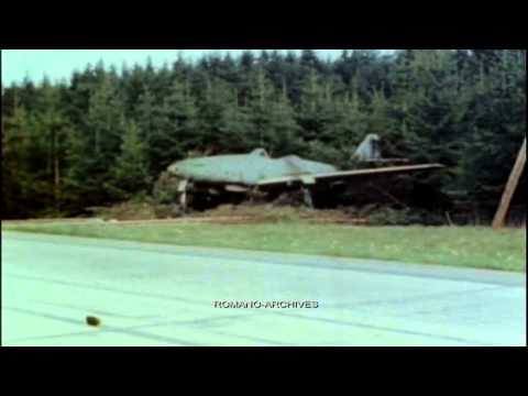 1945 Me-262 Jet Fighters on the German Highway