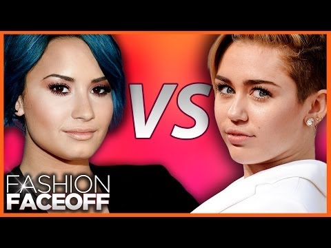 Miley Cyrus vs. Demi Lovato - Fashion Faceoff 2013