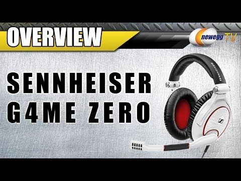 SENNHEISER G4ME ZERO 2 x 3.5 mm Connector Circumaural Gaming Headset Overview - Newegg TV