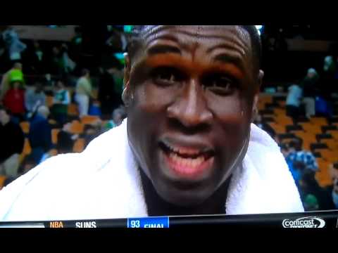 Hilarious Mickael Pietrus postgame interview