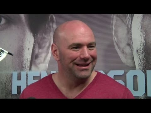 UFC on FOX 10: Dana White Media Day Scrum