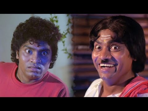 Johnny Lever meets his South Indian Brother - Funny Bollywood Scene - Mahakaal