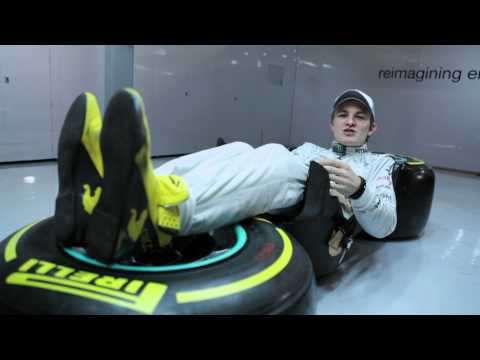 Nico Rosberg explains his driving position