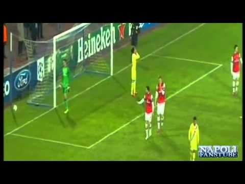 Napoli-Arsenal  2-0 Auriemma Ampia Sintesi - 11-12-2013