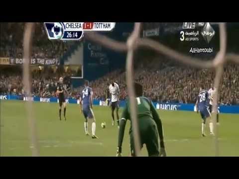 Emmanuel adebayor amazing goal vs chelsea 2013 (HD)