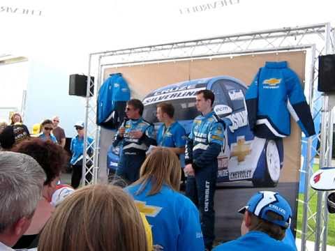 BTCC Silverstone driver interview. Plato and Macdowell