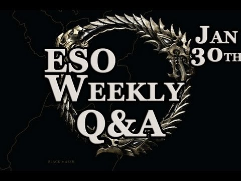 Elder Scrolls Online Weekly - Q&A January 30th, 2013