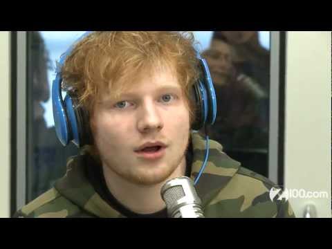 Ed Sheeran Interview @ Z100 on January 30,2013