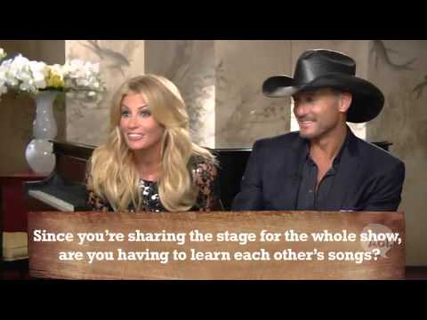 Tim McGraw & Faith Hill Interview