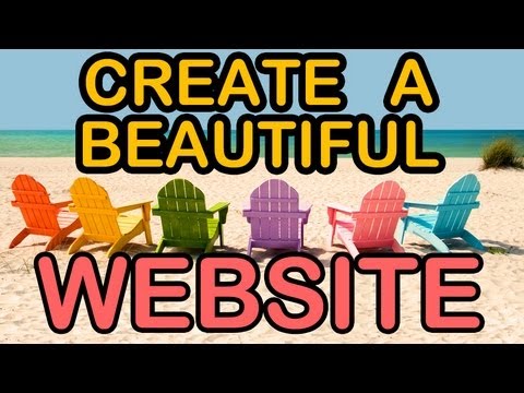 Create a BEAUTIFUL Website in Wordpress - Easy!