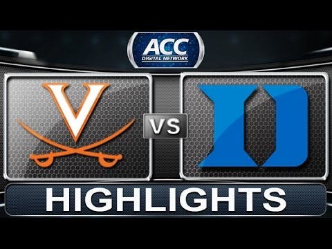 Virginia vs Duke | 2014 ACC Basketball Highlights