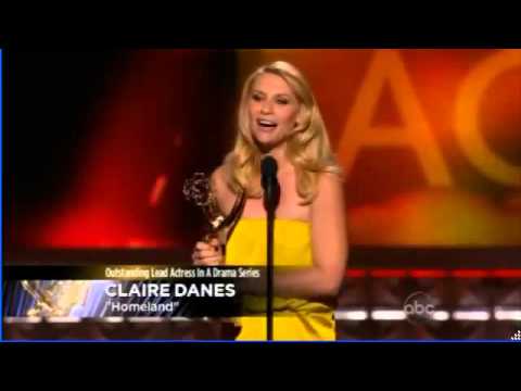 Claire Danes - Best Actress in a TV Series Drama - Emmy Awards 2012