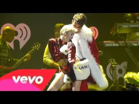 Miley Cyrus #GETITRIGHT - KIIS FM Jingle Ball 102.7  Dance Twerk - 12-07-2013 (Official Vedio)