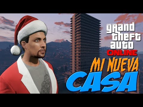 MI NUEVA CASA en GTA Online + Papá Noel con Willy