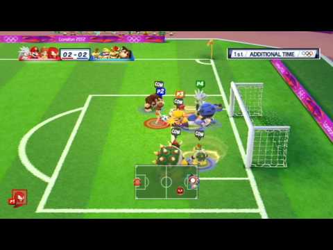 Mario and Sonic at the London 2012 Olympic Games: Part 10 - Football