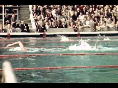 Olympic Game London 1948 - Swimming - COLOR FOOTAGE in HD