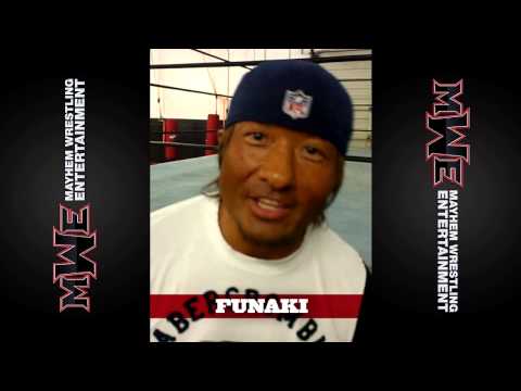 Funaki - Mayhem Wrestling Entertainment - March 30, 2013