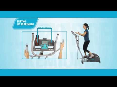 Elíptico CLT20 - Linha Premium | act! home fitness by Caloi