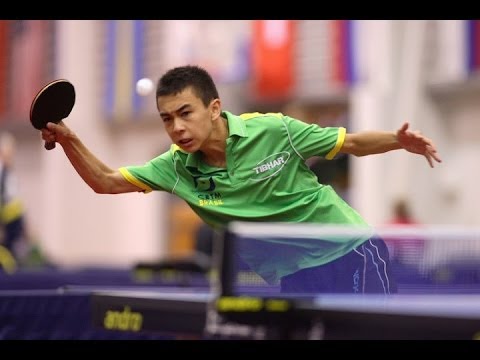 Fantastic rally at ITTF 2013 Global Circuit Finals