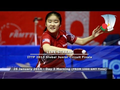 ITTF 2013 Global Circuit Finals - Day 3 Semi Finals