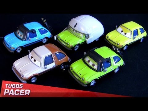 Cars 2 Tubbs Pacer Diecast 2013 Lemons Series Mattel Disney Pixar toycar review AMC Pacer Family