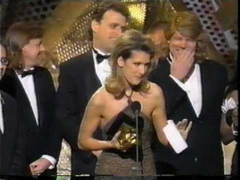 Celine Dion - winning Album of the Year - Grammy Awards 1997