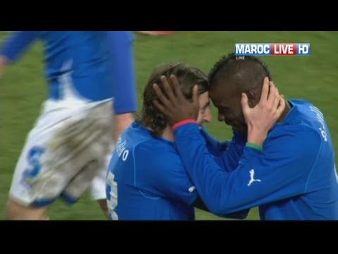 Brazil vs Italy 2 - 2 / Mario Balotelli Goal (International Friendly Match 2013) HD