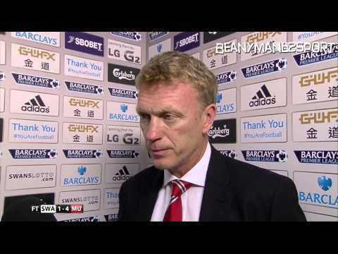 Swansea 1-4 Manchester United - David Moyes Post Match Interview