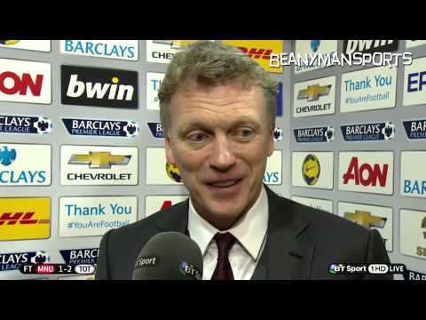 Manchester United 1-2 Tottenham Hotspur - David Moyes Post Match Interview