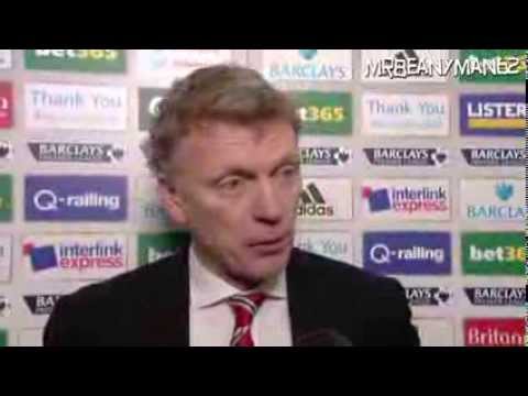 Stoke 2-1 Manchester United - David Moyes Post Match Interview