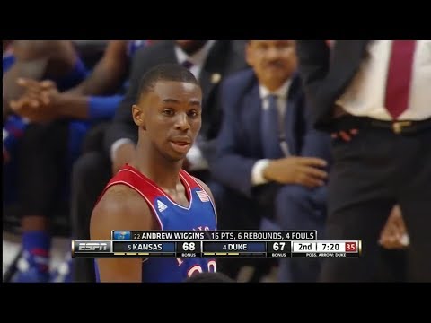 Andrew Wiggins Full Highlights 2013.11.12 vs Duke - 22 Pts.