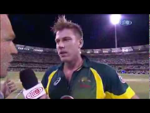 James Faulkner smashes Australia to victory   2nd ODI vs England   2014 One Day Series