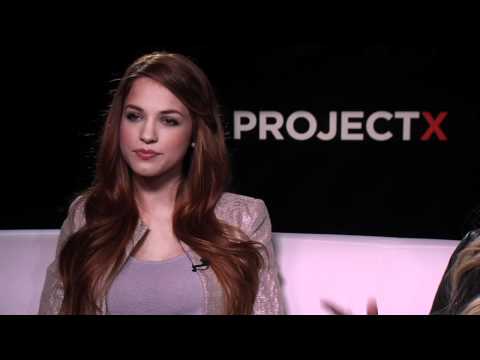 Alexis Knapp & Kirby Bliss's Official 'Project X' Interview - Celebs.com