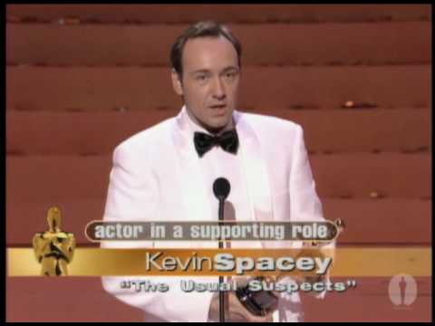 Kevin Spacey winning an Oscar® for 