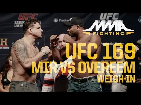 UFC 169 Weigh-Ins: Frank Mir vs. Alistair Overeeem