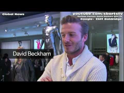 Exclusive David Beckham bodywear H&M Launch London UK Fashion News