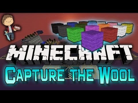 Minecraft: Capture The Wool Mini-Game w/Mitch, Jerome, Mat and Zak!