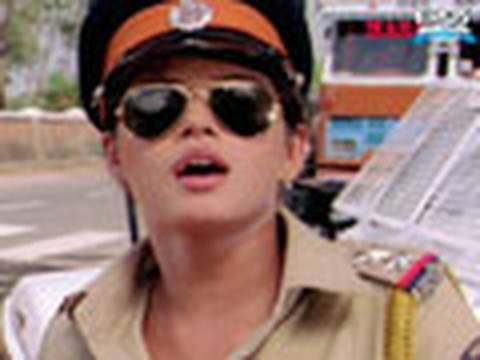 Neetu Chandra as Haryanvi police woman - One Two Three