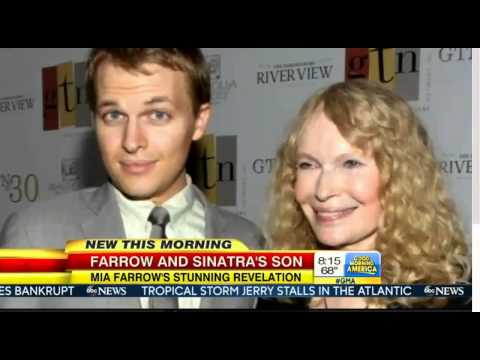 MIA FARROW reveals son with Woody Allen is Frank's Sinatra's Ol' Blue Eyes GMA Good Morning America