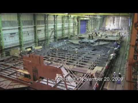 Halifax Shipyard: Shipbuilding Time Lapse