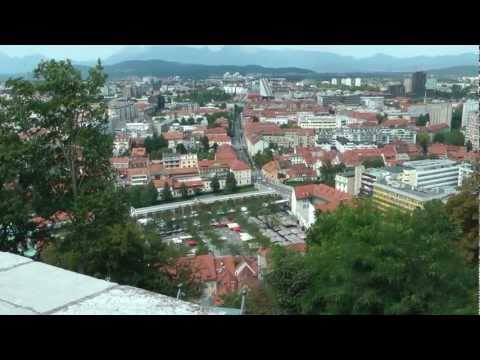 SLOVENIA -  LUBIANA (Ljubljana) - Lago di BLED   [HD]