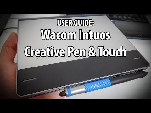 How To Use Wacom Intuos Pen & Touch