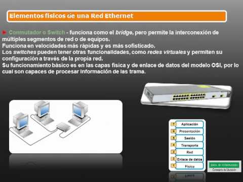 Redes Ethernet. Elementos de una red Ethernet.