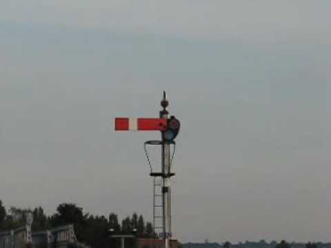 The Last Working Semaphore Signals on a London Branchline.