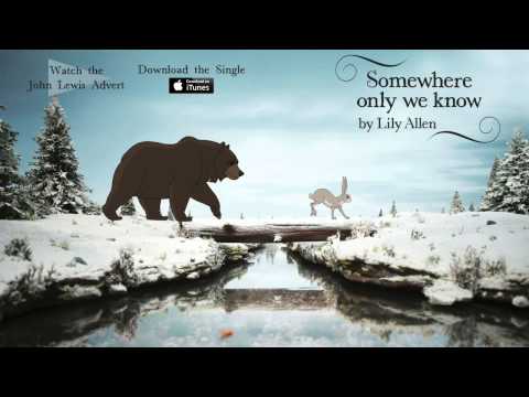 Lily Allen - Somewhere only we know (Official Audio - John Lewis Christmas Advert)