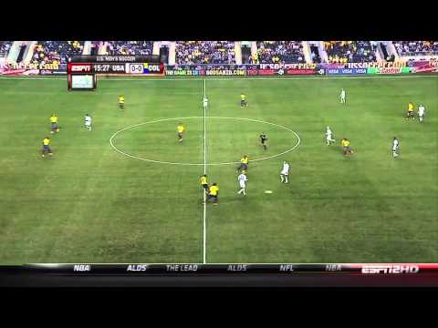 Brek Shea USMNT Debut vs Colombia